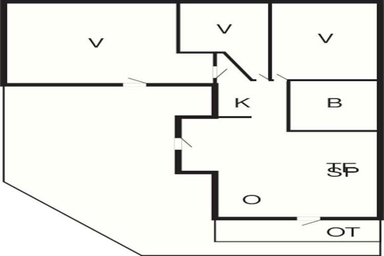6 Person Holiday Home In Thisted Torsted  외부 사진